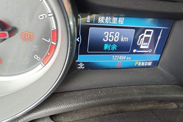 Used Buick Regal 2019 20T Elite Version China VI Standard Odometer Close Up