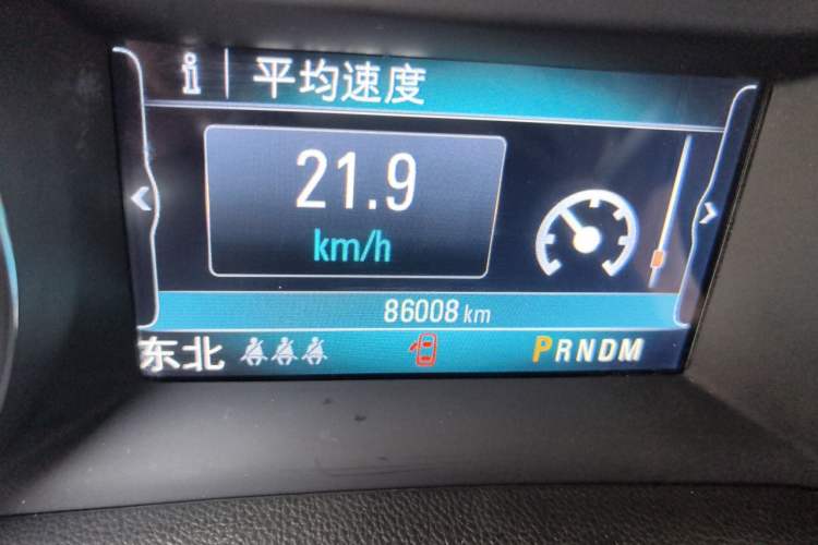 Used Buick Regal 2019 20T Luxury Model China VI Standard Odometer Close Up