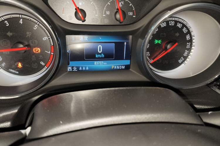 Used Buick Regal 2019 20T Elite Version China VI Standard Odometer Close Up