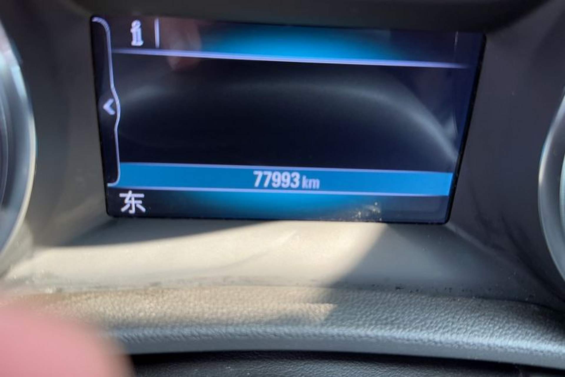 Used Buick Regal 2019 20T Elite Version China VI Standard Odometer Close Up