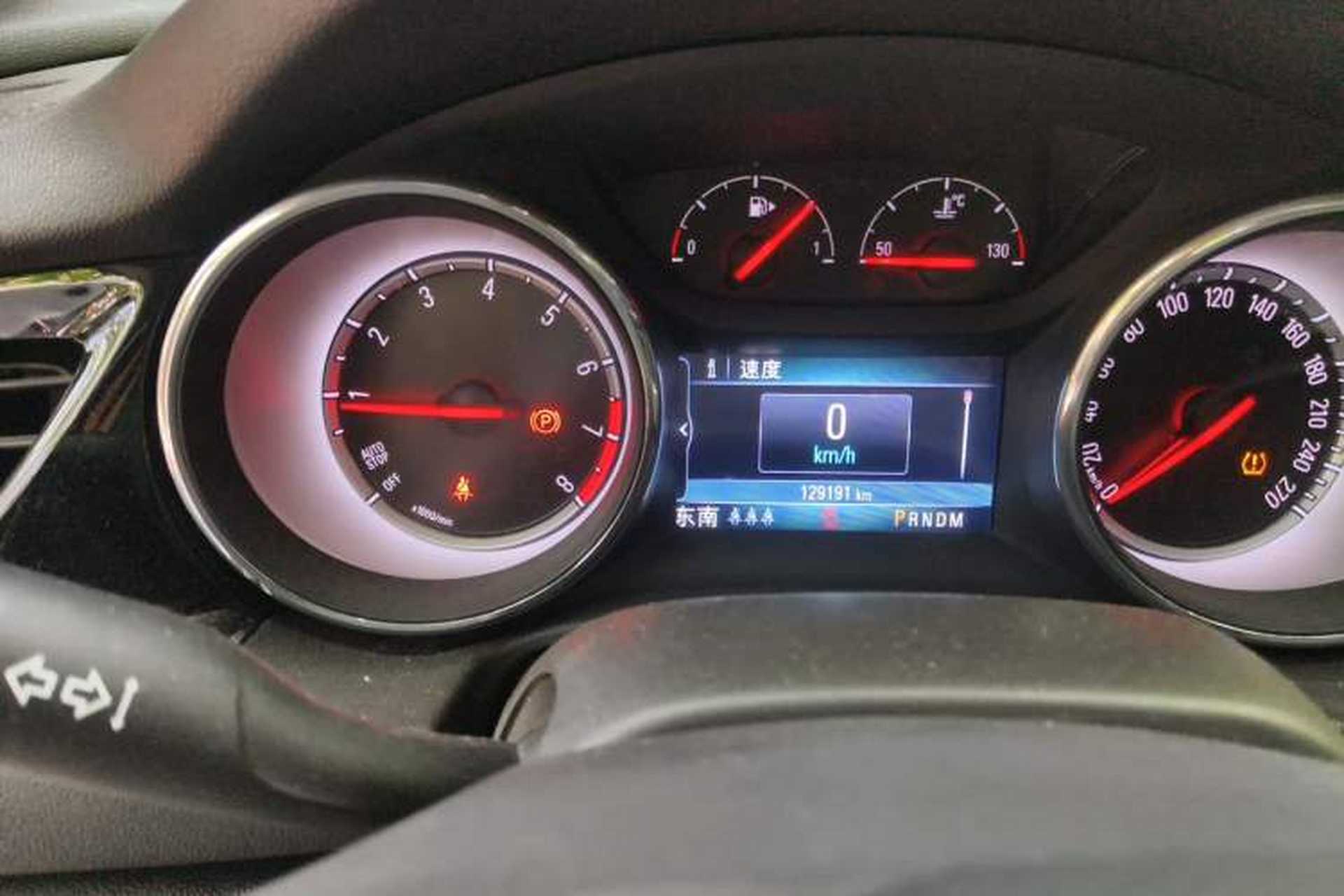 Used Buick Regal 2019 20T Luxury Model China V Standard Odometer Close Up