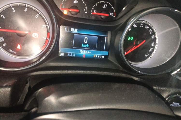 Used Buick Regal 2019 20T Elite Version China V Standard Odometer Close Up