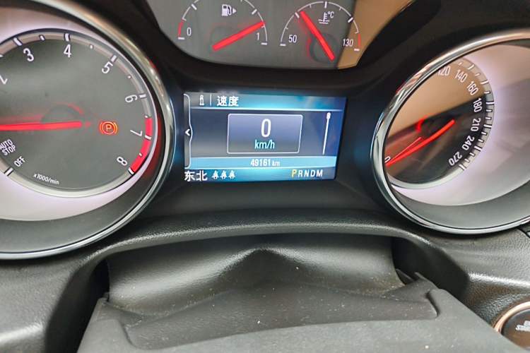 Used Buick Regal 2019 20T Elite Version China V Standard Odometer Close Up