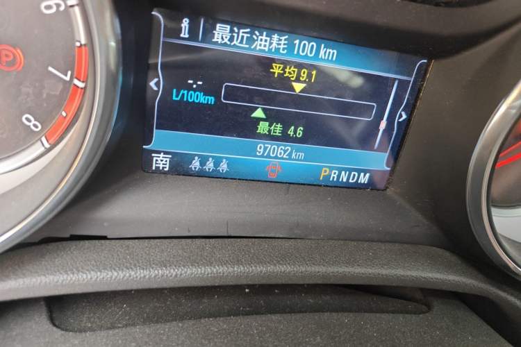 Used Buick Regal 2019 20T Elite Version China VI Standard Odometer Close Up