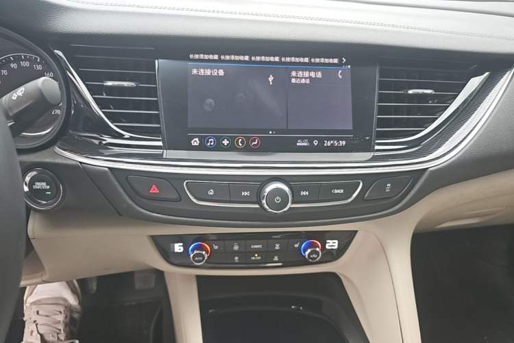 Used Buick Regal 2020 552T Elite Edition Audio And AC Panel