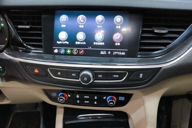 Used Buick Regal 2020 552T Elite Edition Audio And AC Panel