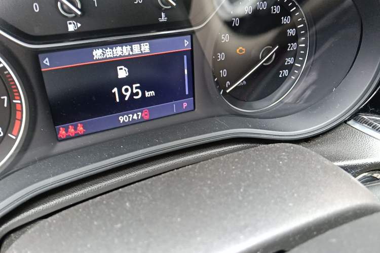 Used Buick Regal 2020 552T Elite Edition Odometer Close Up