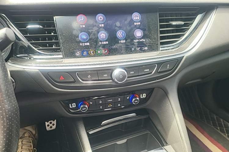Used Buick Regal 2020 GS 28T Elite Model Audio And AC Panel