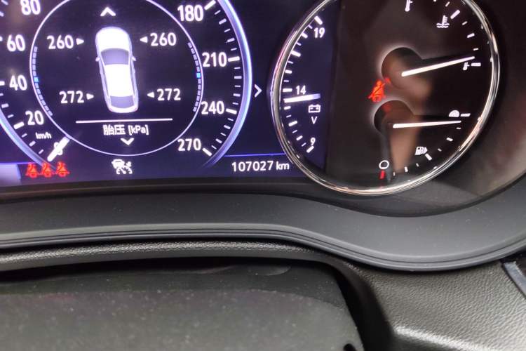 Used Buick Regal 2020 GS 28T Prestige Model Odometer Close Up