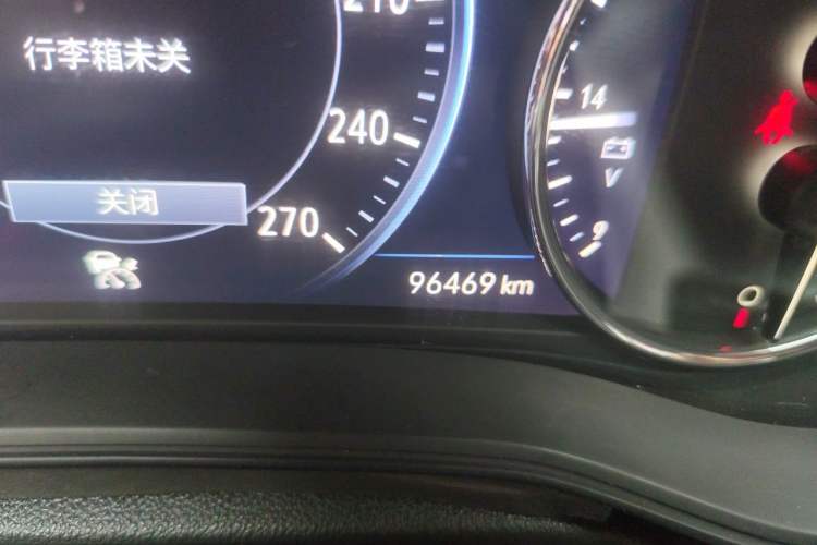 Used Buick Regal 2020 GS 28T Prestige Model Odometer Close Up
