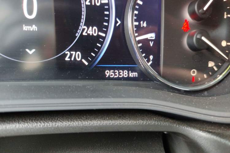 Used Buick Regal 2020 GS 28T Prestige Model Odometer Close Up