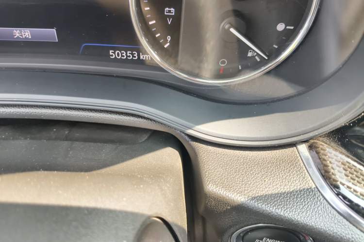 Used Buick Regal 2020 GS 28T Elite Model Odometer Close Up