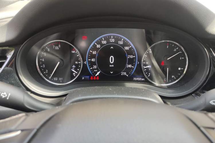 Used Buick Regal 2020 GS 28T Elite Model Odometer Close Up