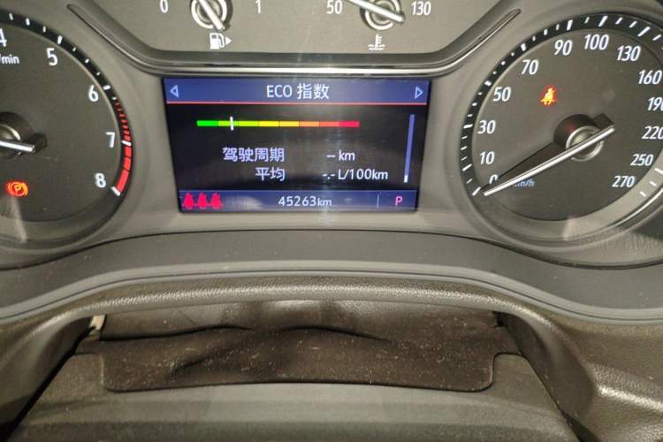 Used Buick Regal 2020 552T Elite Edition Odometer Close Up