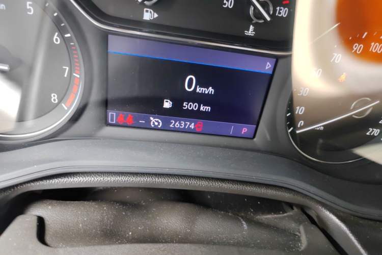 Used Buick Regal 2020 552T Elite Edition Odometer Close Up