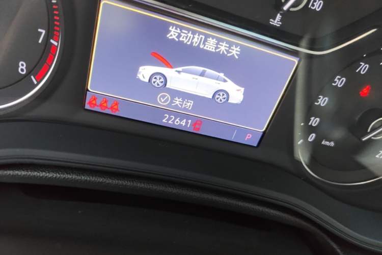Used Buick Regal 2020 552T Elite Edition Odometer Close Up