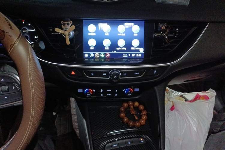Used Buick Regal 2020 552T Luxury Version Audio And AC Panel