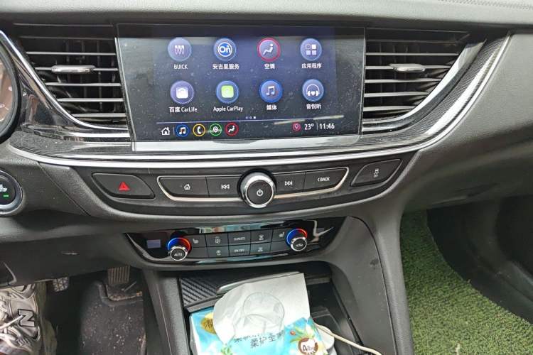 Used Buick Regal 2020 552T Luxury Version Audio And AC Panel