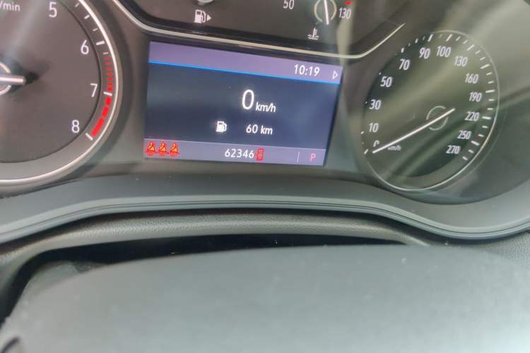 Used Buick Regal 2020 552T Elite Edition Odometer Close Up