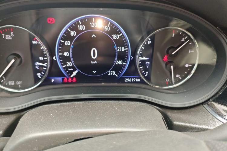 Used Buick Regal 2020 GS 28T Elite Model Odometer Close Up