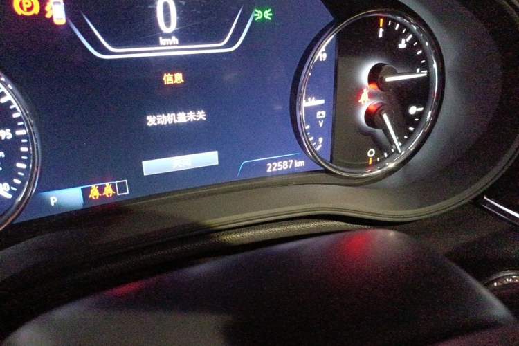 Used Buick Regal 2020 552T Luxury Version Odometer Close Up