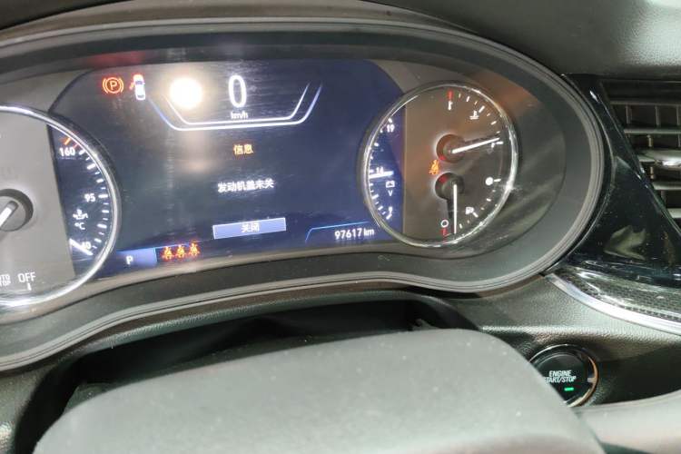 Used Buick Regal 2020 GS 28T Elite Model Odometer Close Up
