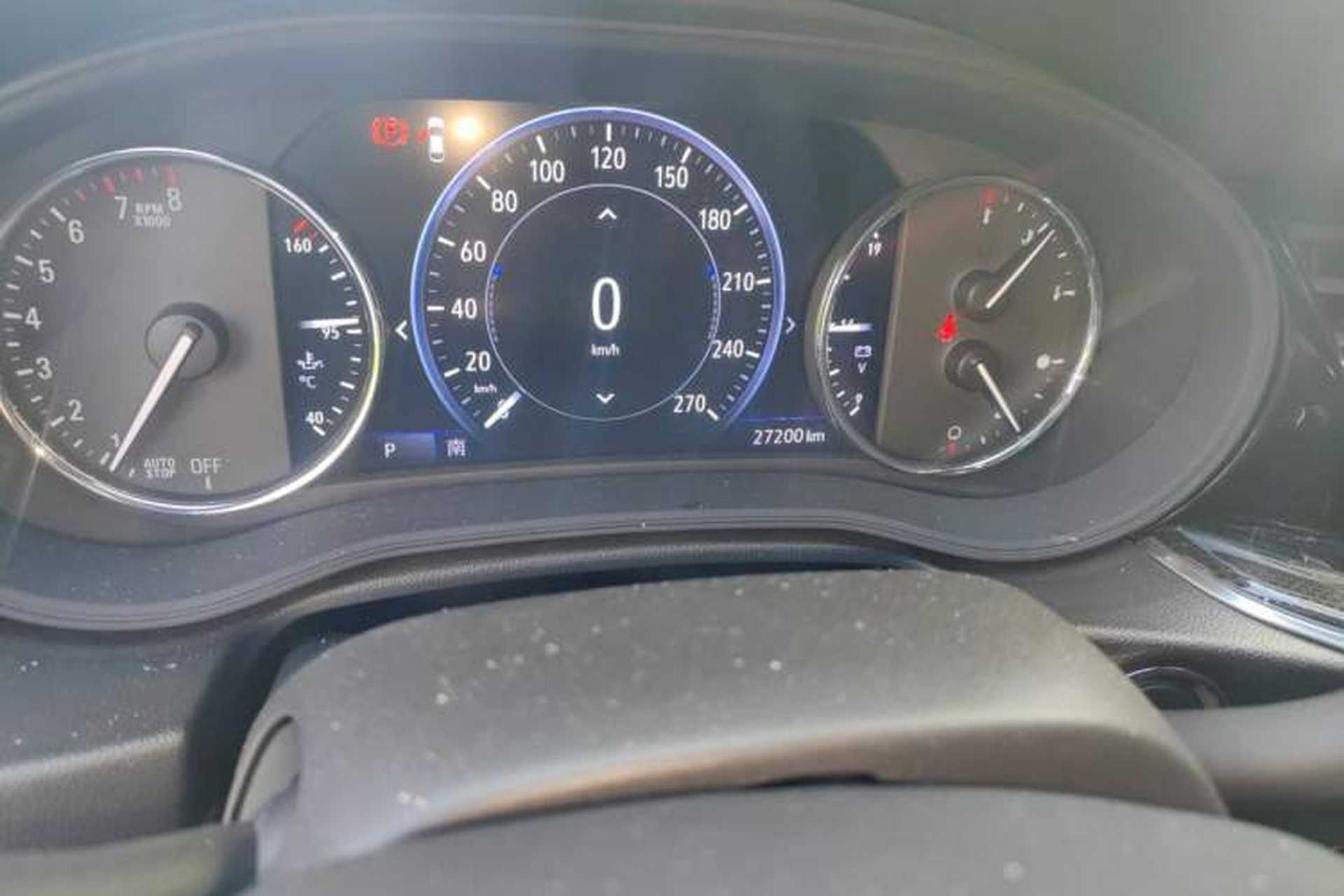 Used Buick Regal 2020 GS 28T Elite Model Odometer Close Up