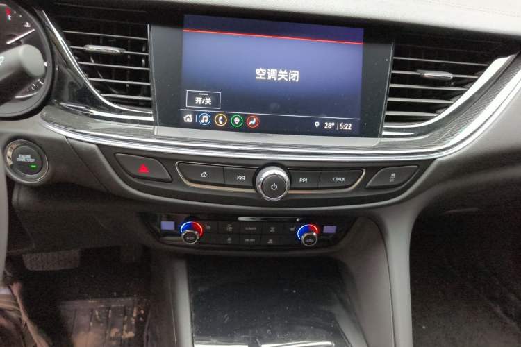 Used Buick Regal 2021 552T Elite Edition Audio And AC Panel