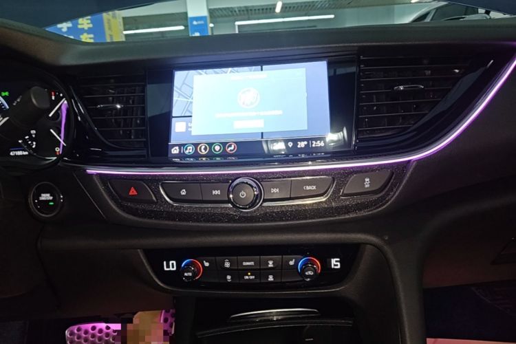 Used Buick Regal 2021 Facelifted GS 28T Elite Model Audio And AC Panel
