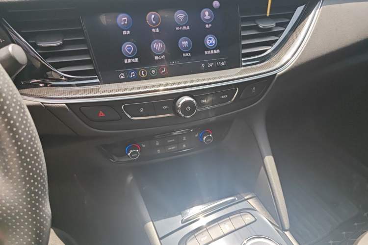 Used Buick Regal 2021 Facelifted GS 28T Elite Model Audio And AC Panel