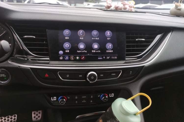 Used Buick Regal 2021 GS 28T Elite Model Audio And AC Panel