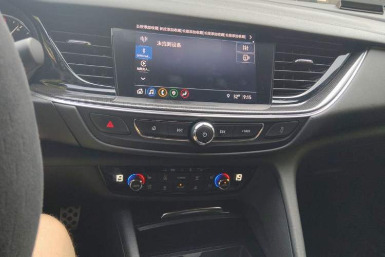 Used Buick Regal 2021 GS 28T Prestige Model Audio And AC Panel