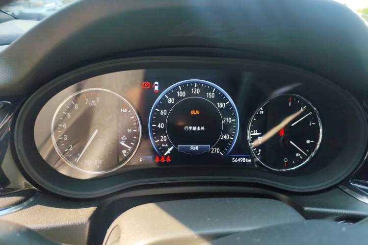 Used Buick Regal 2021 Facelifted GS 28T Elite Model Instrument Cluster