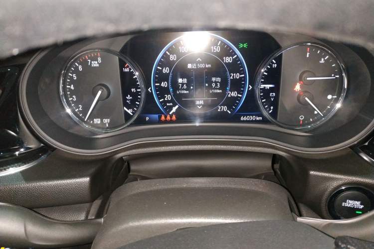 Used Buick Regal 2021 Facelifted GS 28T Elite Model Instrument Cluster