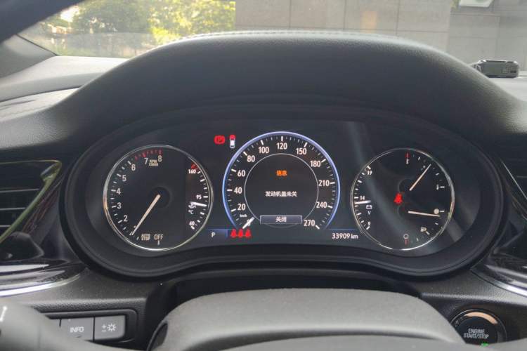 Used Buick Regal 2021 GS 28T Prestige Model Instrument Cluster