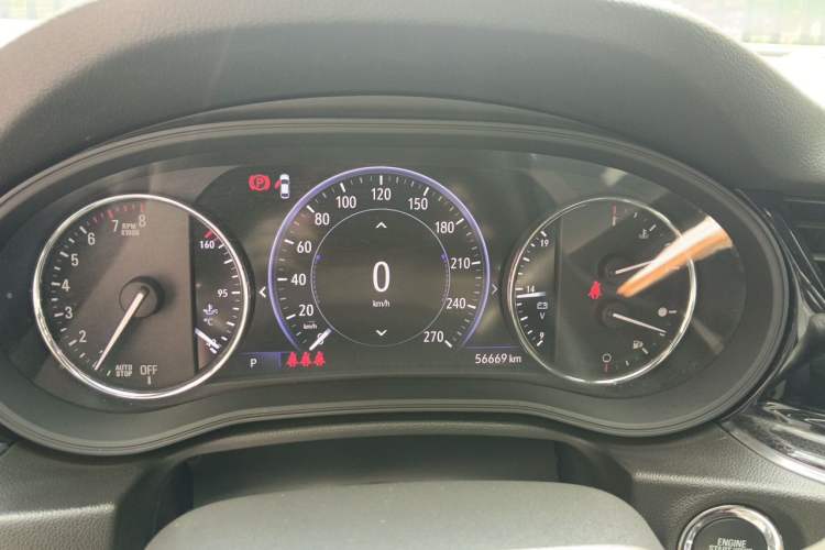Used Buick Regal 2021 Facelifted GS 28T Elite Model Instrument Cluster