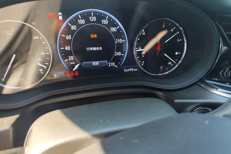 Used Buick Regal 2021 Facelifted GS 28T Elite Model Odometer Close Up