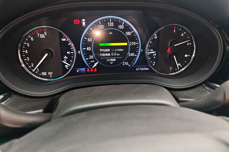Used Buick Regal 2021 Facelifted GS 28T Elite Model Odometer Close Up