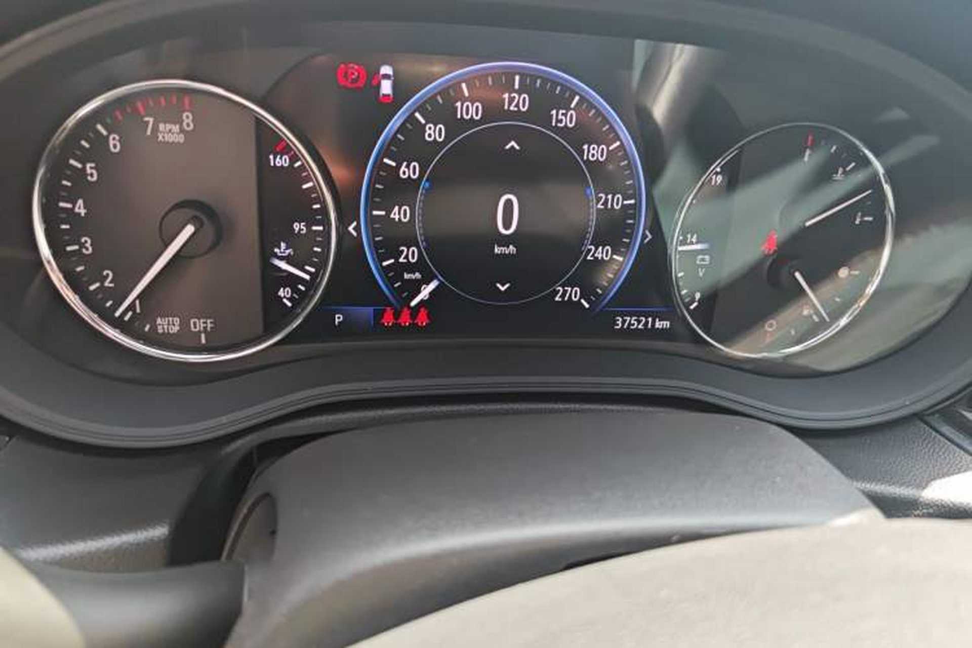 Used Buick Regal 2021 Facelifted GS 28T Elite Model Odometer Close Up
