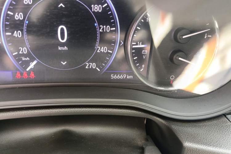 Used Buick Regal 2021 Facelifted GS 28T Elite Model Odometer Close Up