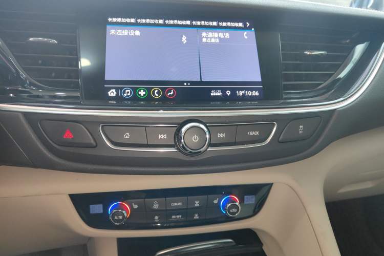 Used Buick Regal 2021 552T Elite Edition Audio And AC Panel