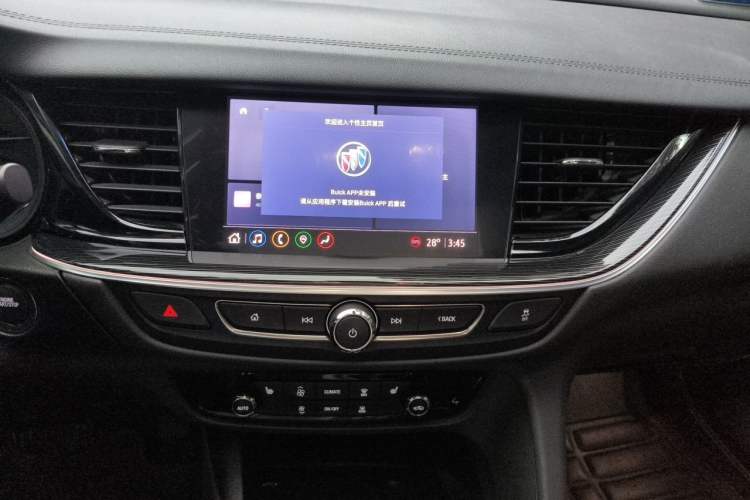 Used Buick Regal 2021 552T Elite Edition Audio And AC Panel