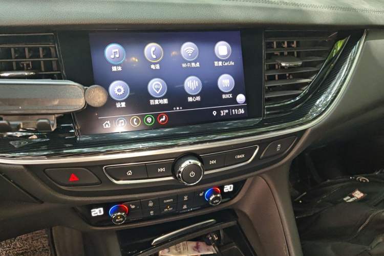 Used Buick Regal 2021 552T Elite Edition Audio And AC Panel