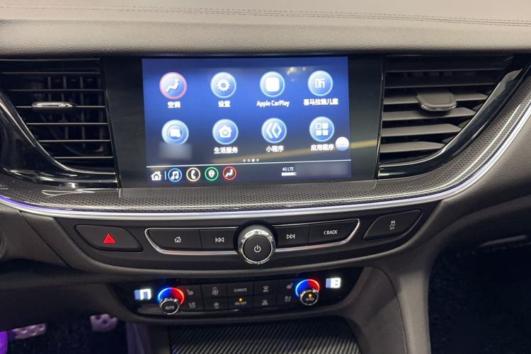 Used Buick Regal 2021 GS 28T Prestige Model Audio And AC Panel