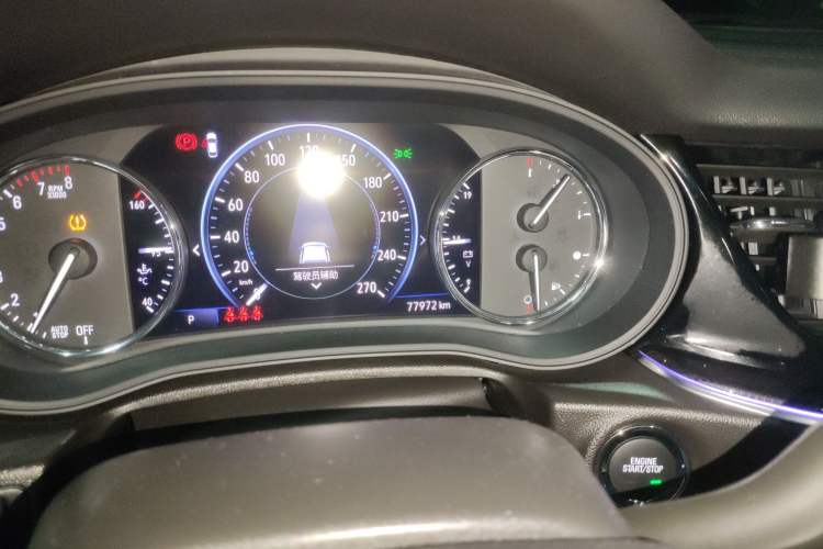 Used Buick Regal 2021 GS 28T Prestige Model Odometer Close Up