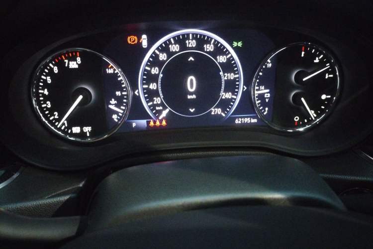 Used Buick Regal 2021 Facelifted GS 28T Elite Model Odometer Close Up
