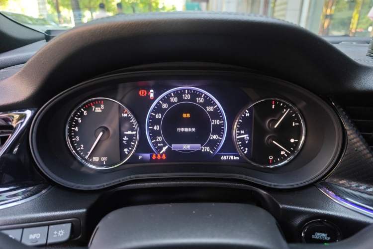 Used Buick Regal 2022 GS Prestige Model Instrument Cluster