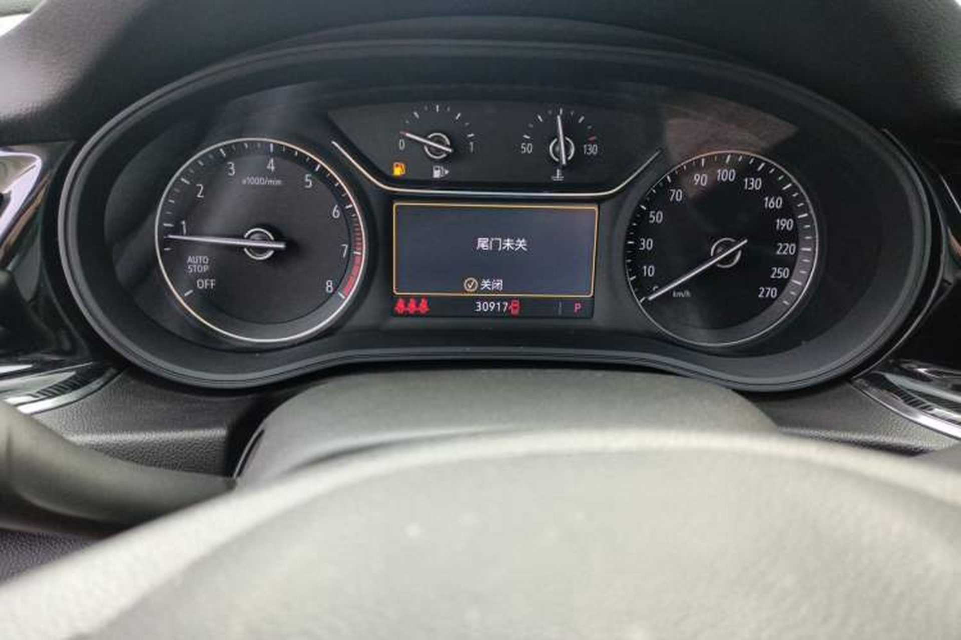 Used Buick Regal 2022 652T Smart Enjoyment Version Odometer Close Up