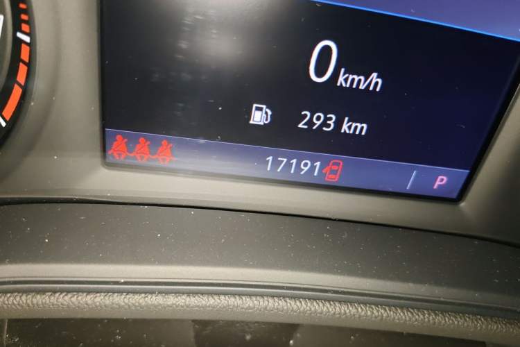 Used Buick Regal 2023 552T Smart Enjoyment Version Odometer Close Up