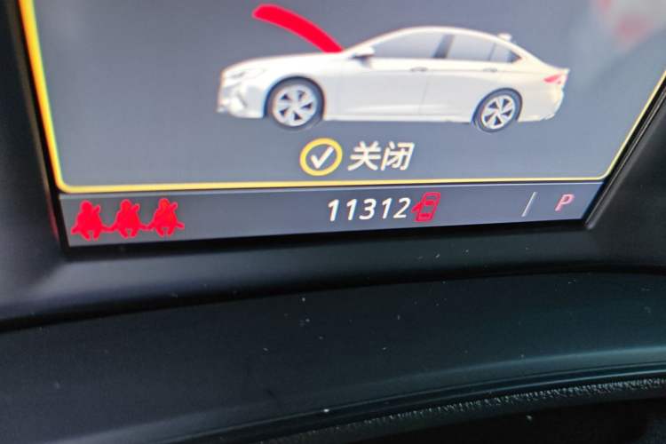 Used Buick Regal 2023 552T Smart Enjoyment Version Odometer Close Up